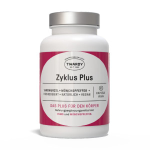 ZYKLUS PLUS Yams+Mönchspfeffer vegan Kapseln